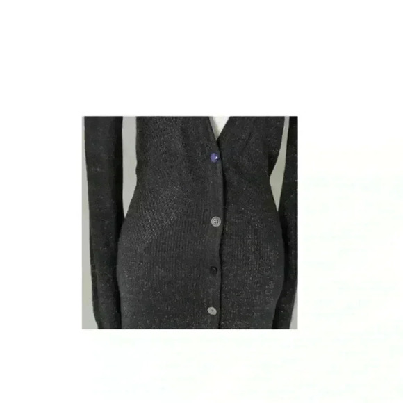 Plenty by Tracy Reese sparkle long line cardigan size L EUC - Picture 3 of 9